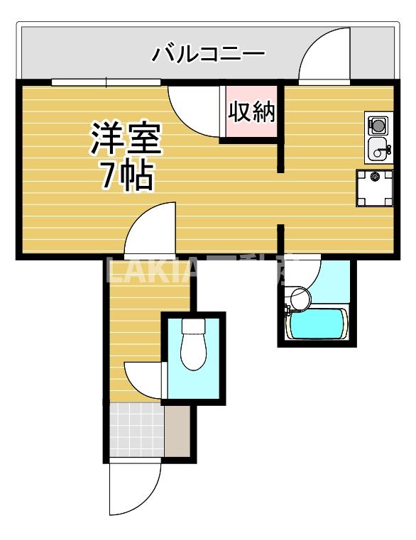 5階の間取り図