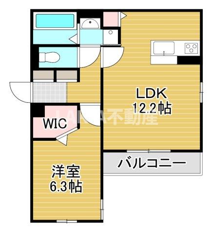 1階の間取り図
