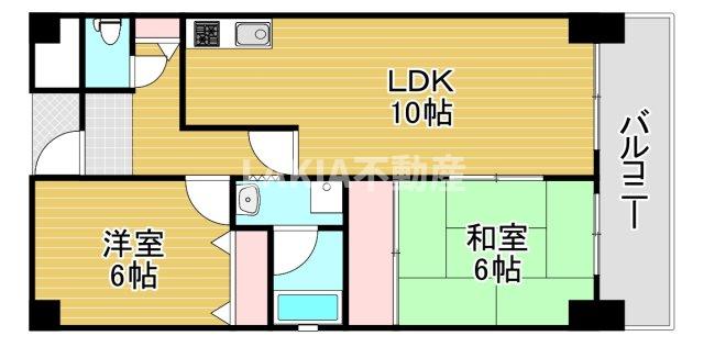 5階の間取り図
