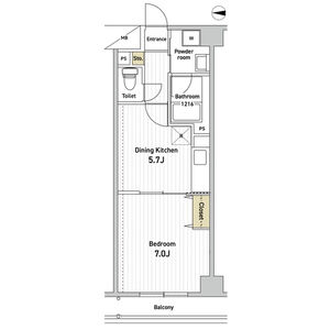 3階の間取り図