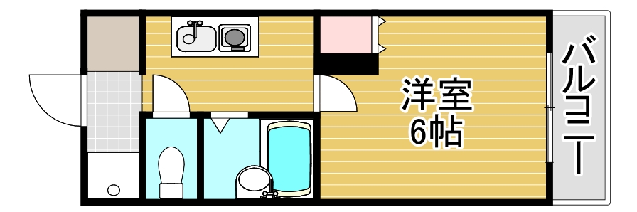2階の間取り図