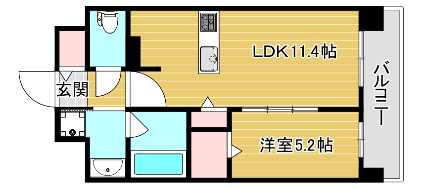 5階の間取り図
