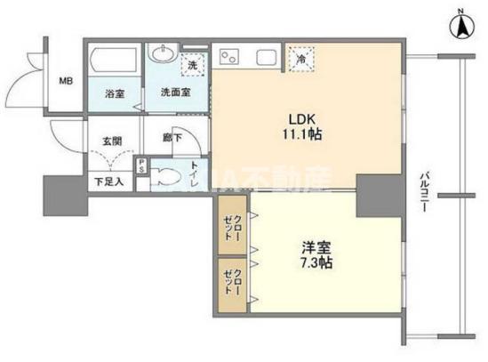10階の間取り図