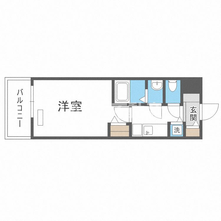 7階の間取り図