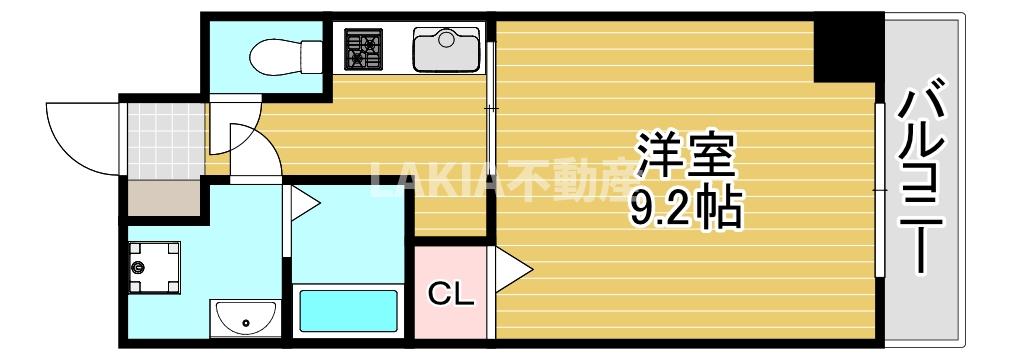 2階の間取り図