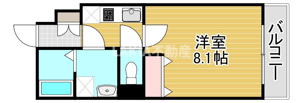 5階の間取り図