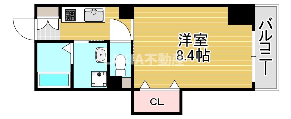 6階の間取り図