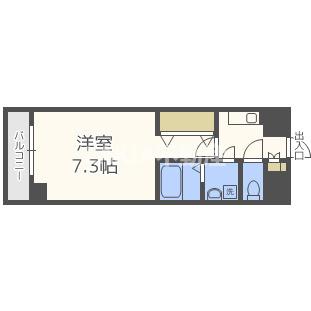 4階の間取り図