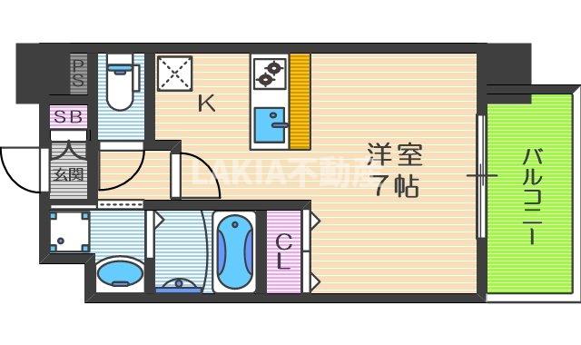 3階の間取り図