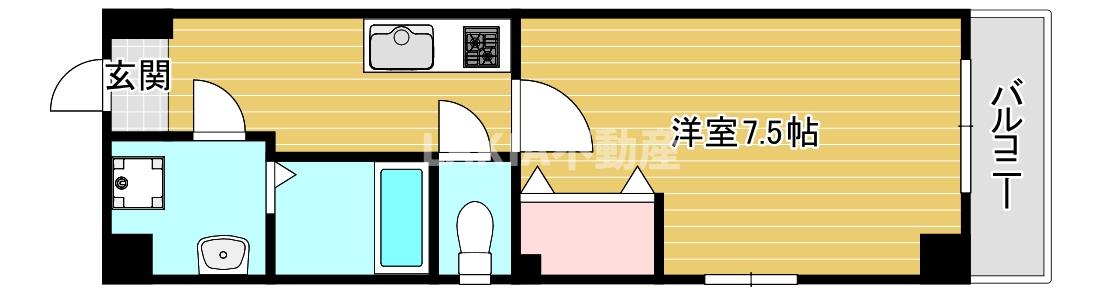 2階の間取り図