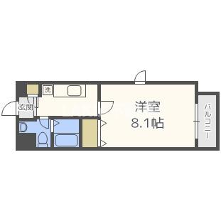 5階の間取り図