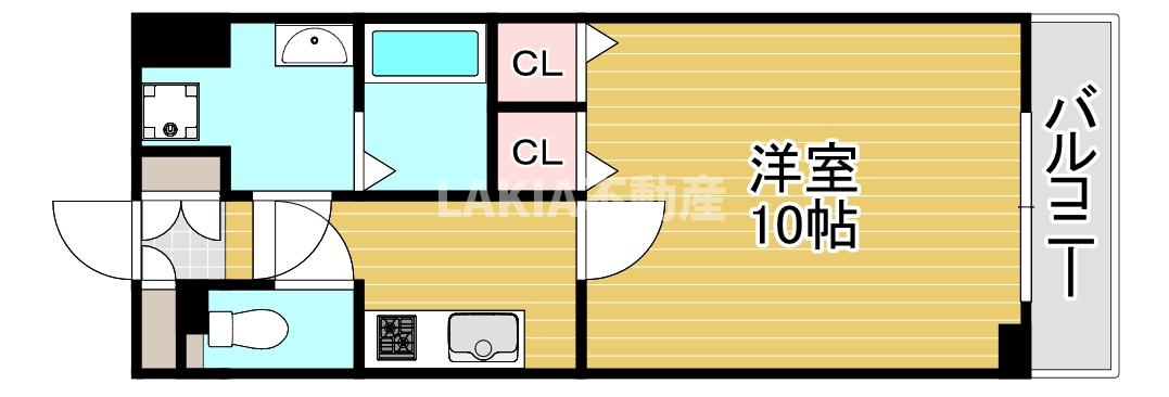 2階の間取り図