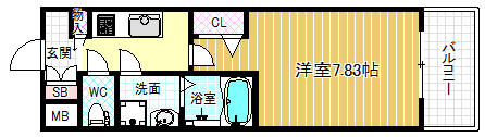 11階の間取り図