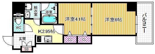 11階の間取り図
