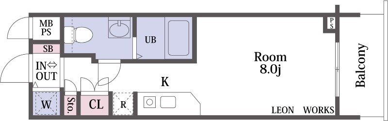 14階の間取り図