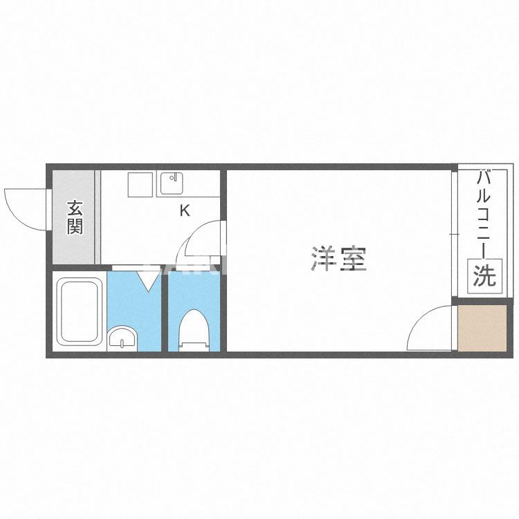 3階の間取り図
