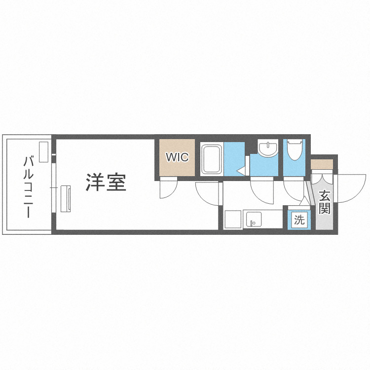5階の間取り図