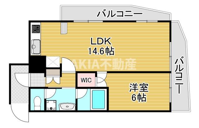 5階の間取り図