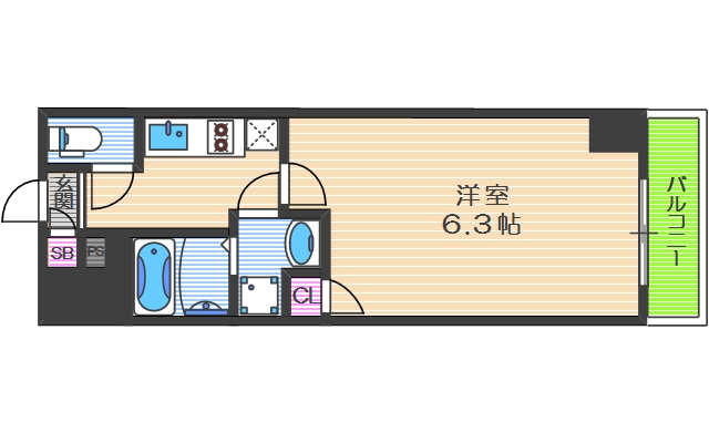 10階の間取り図