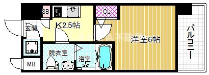 3階の間取り図