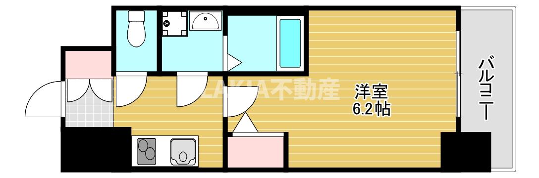 4階の間取り図