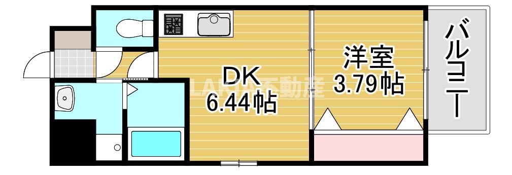 5階の間取り図