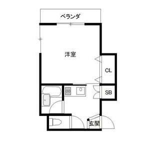 4階の間取り図