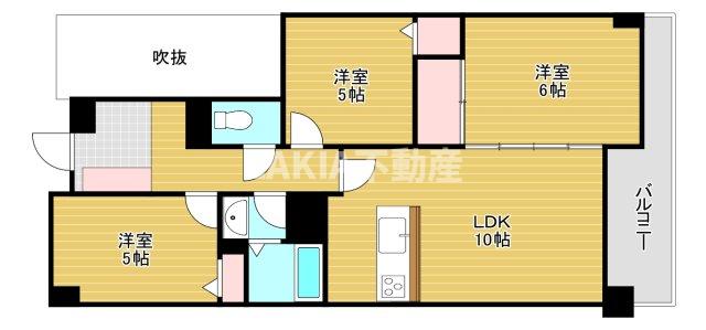7階の間取り図