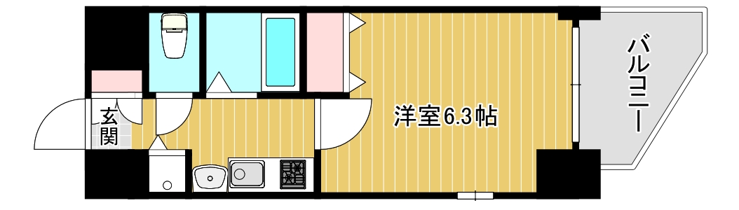 2階の間取り図