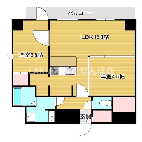 14階の間取り図