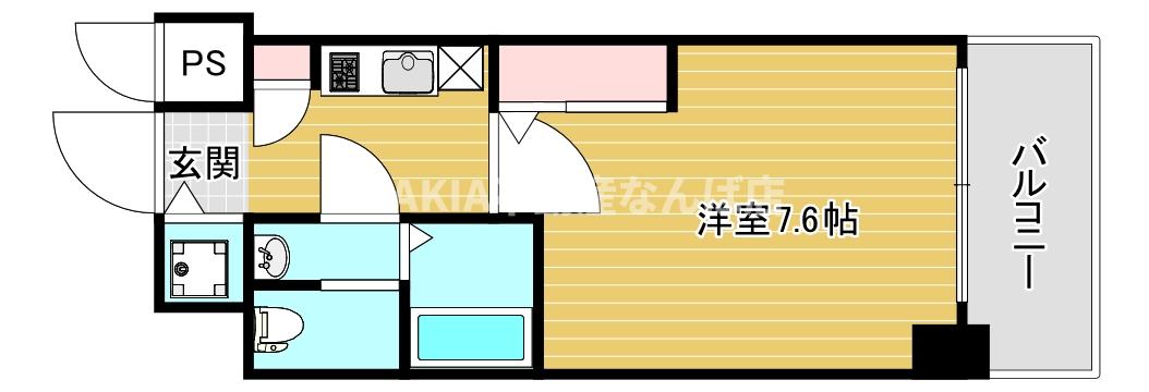 7階の間取り図