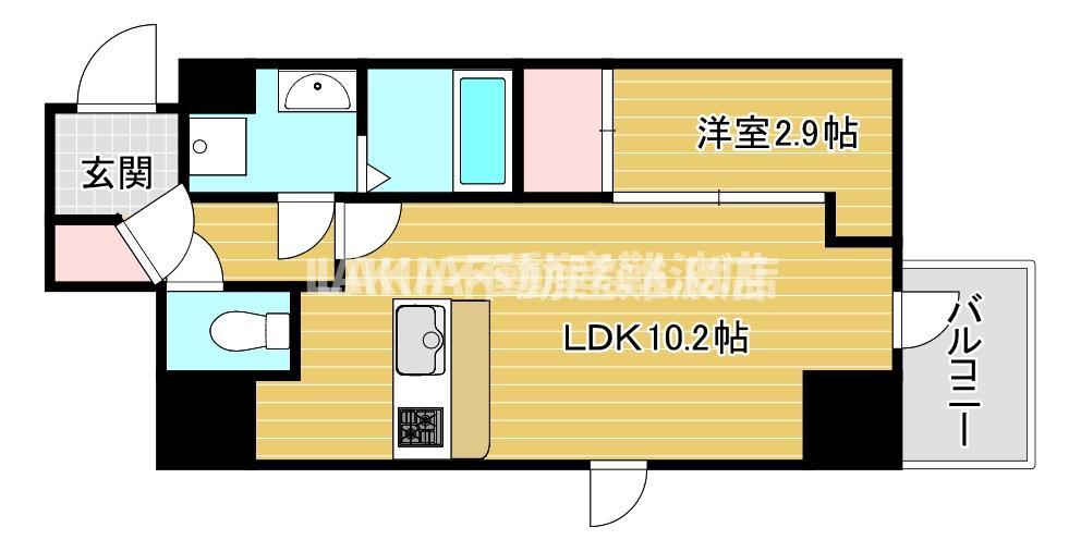 13階の間取り図