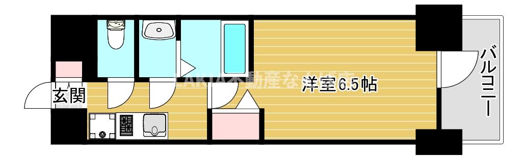 7階の間取り図