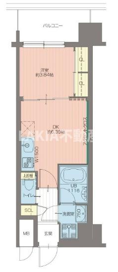 10階の間取り図