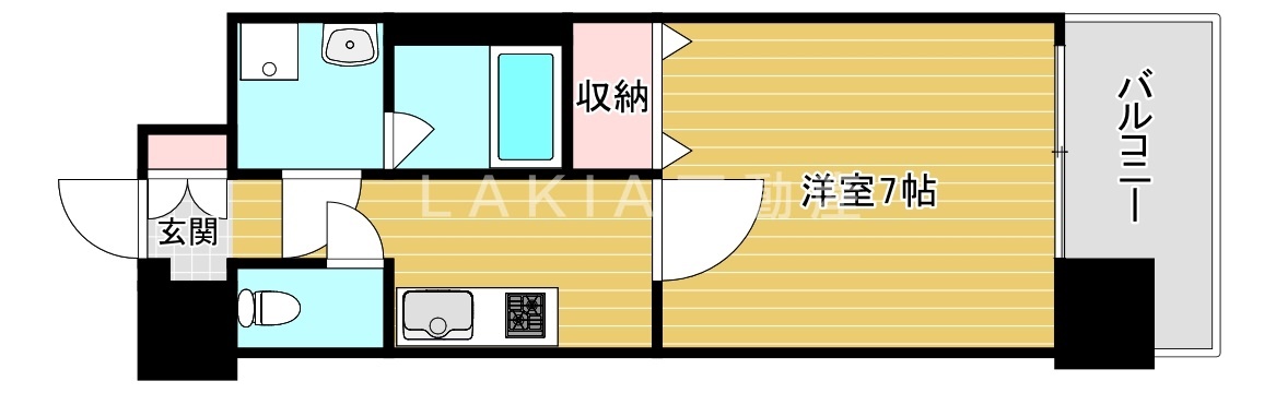 9階の間取り図