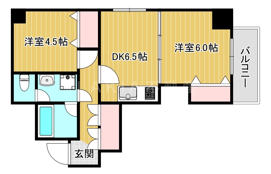 5階の間取り図