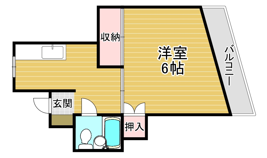 3階の間取り図