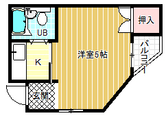 2階の間取り図