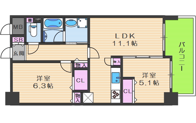 間取図