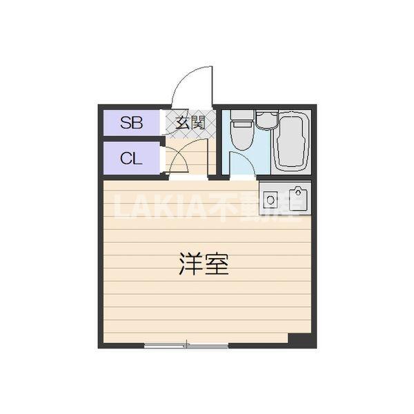 5階の間取り図
