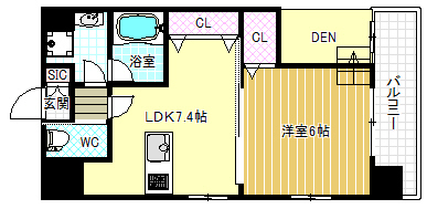 3階の間取り図