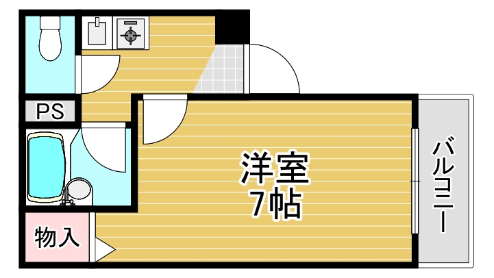 2階の間取り図