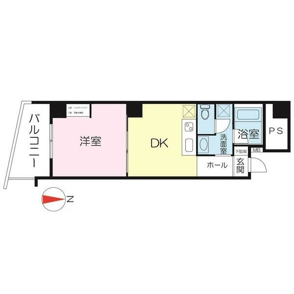 3階の間取り図