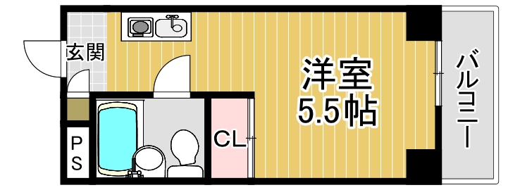 5階の間取り図