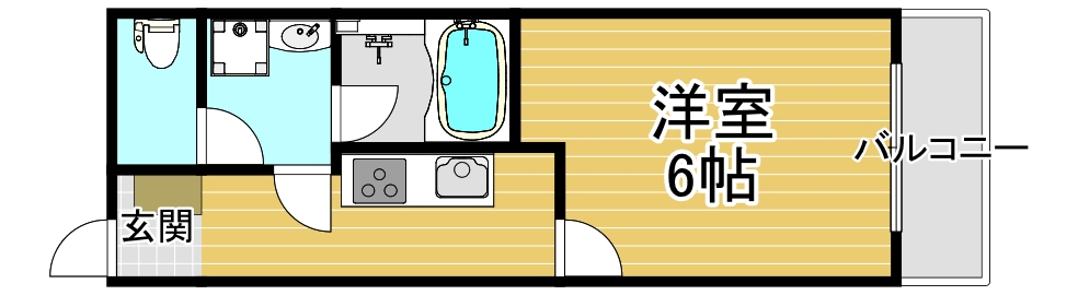 6階の間取り図