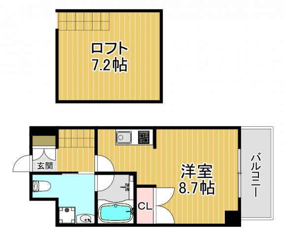 5階の間取り図