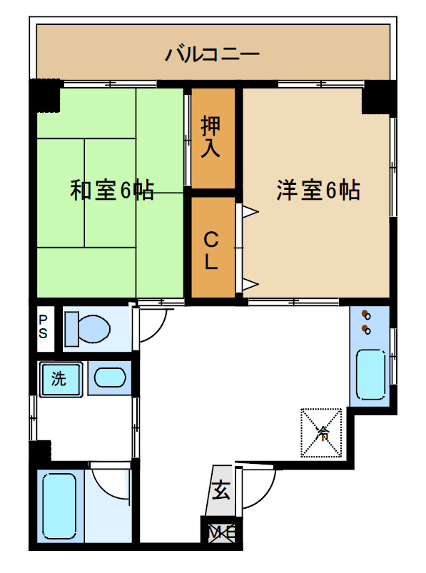 3階の間取り図