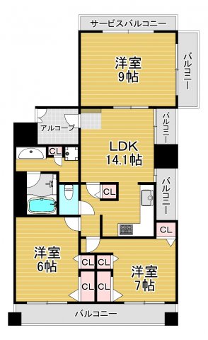 間取図