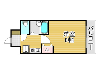 4階の間取り図