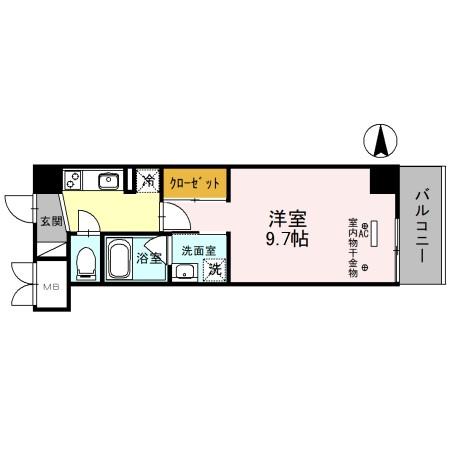 1階の間取り図